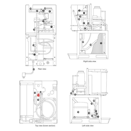 Follett Bracket, Fan Motor PI501188